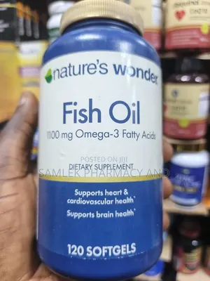 Nature's Wonder Fish Oil 1100mg Omega-3 Fatty Acids EPA700mgDHA
400mg
