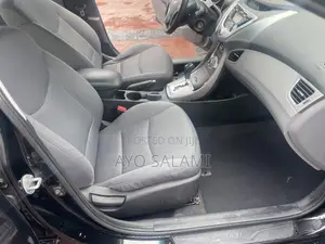 Hyundai Elantra GLS 2012 Black