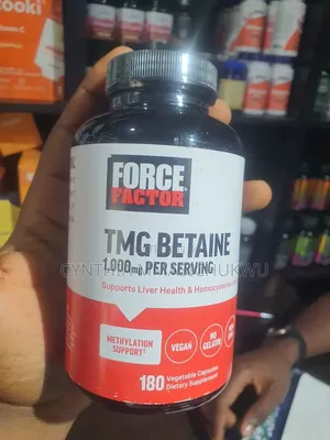 Force Factor TMG Betaine 1,000 Mg Dietary Supplement