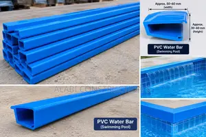 PVC Water Bar / Swimming Pool Overflow Grating