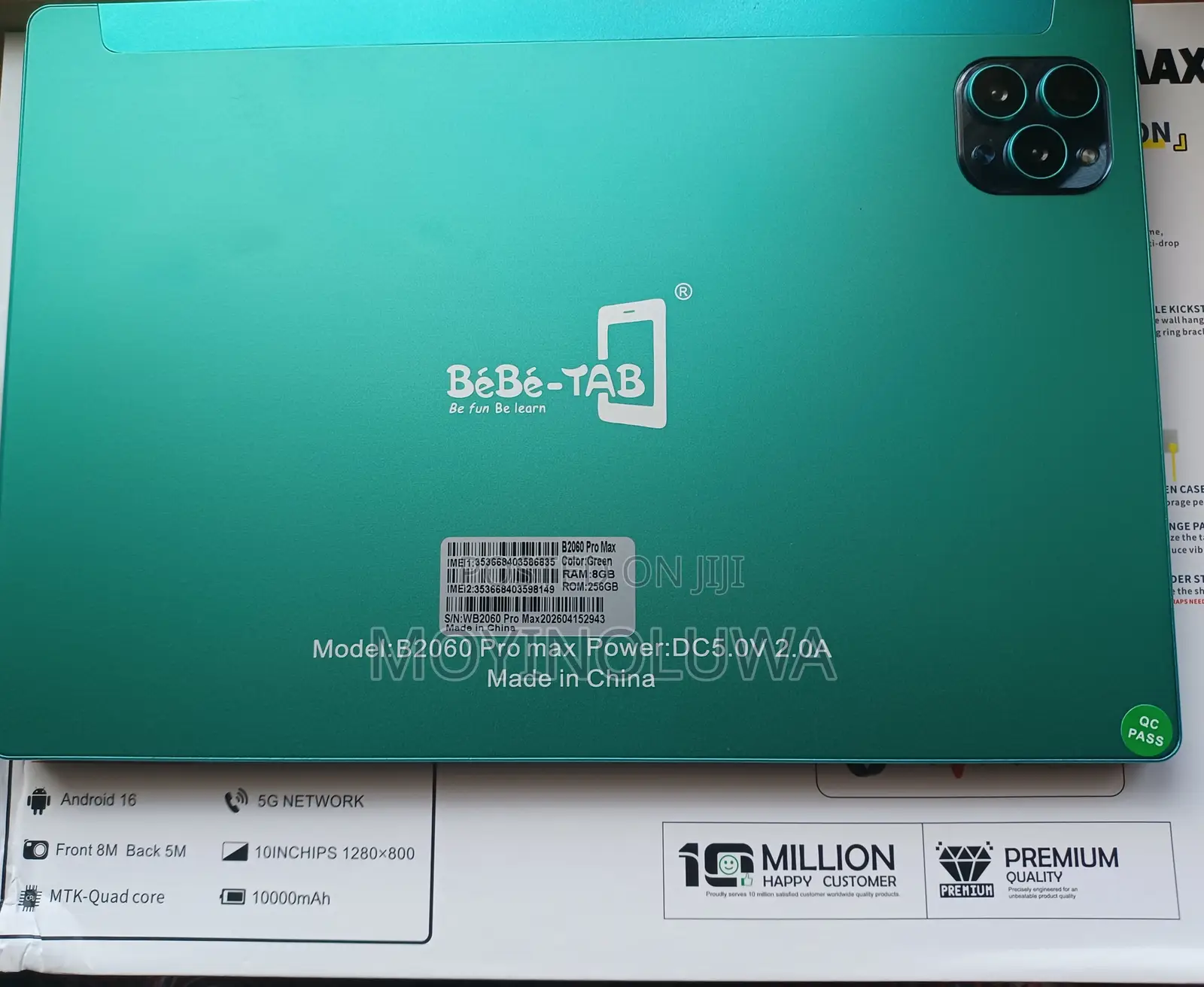 Bebe B2060 Pro Max 256 GB Green