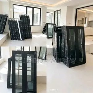 Casement Window With Burglary and Net Curtains Price