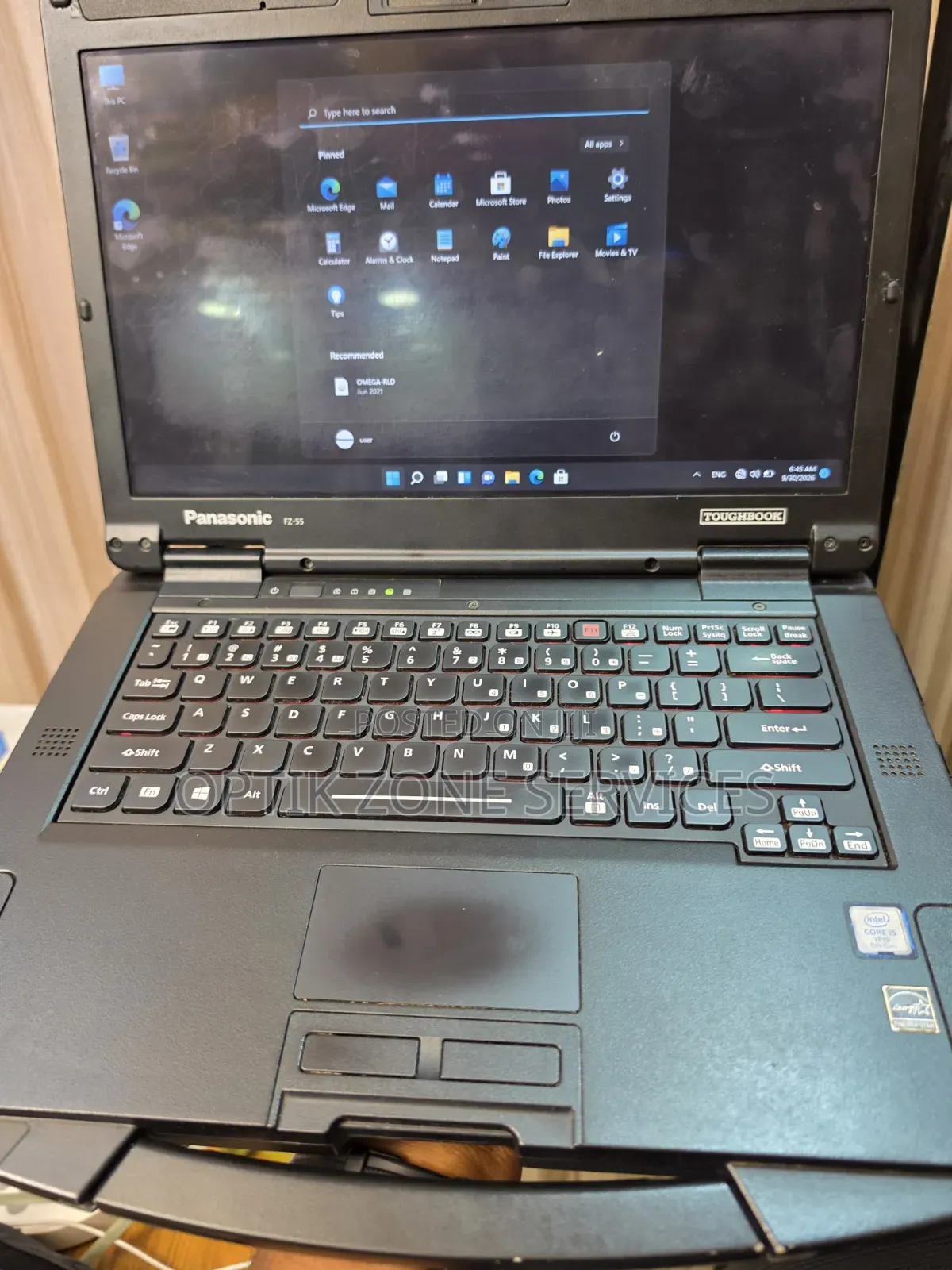 Laptop Panasonic 8GB Intel Core i5 SSD 256GB