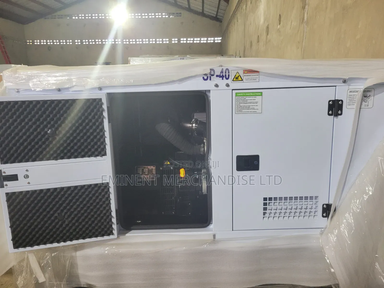 Efficient and Premium 40kva Soundproof Generator