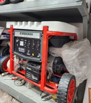 Firman EC012990ES 10kva Key Start Generator >Black & Red Frame Design<