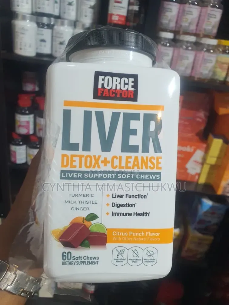 Force Factor Liver Detox + Cleanse Dietary Supplement