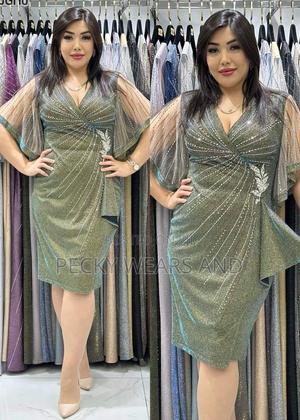 Luxury Türkiye Brand Lurex Dress