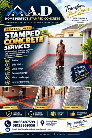 A.D Home Perfect Stamped Concrete