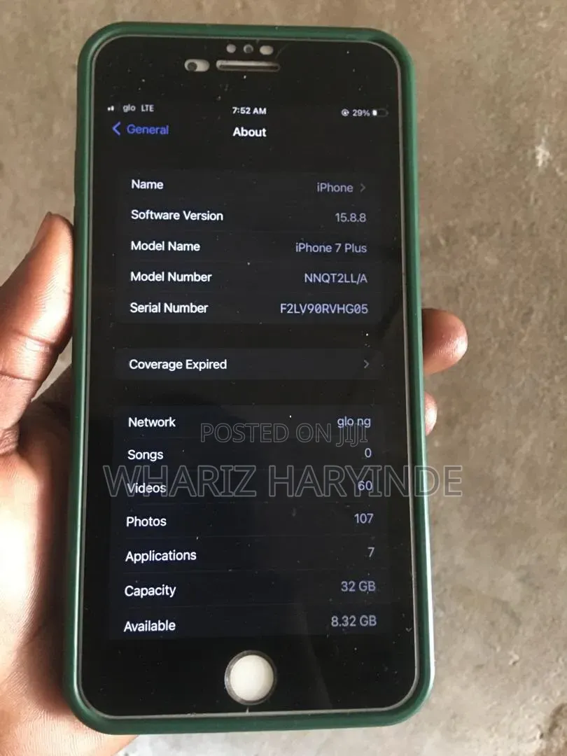 Apple iPhone 7 Plus 32 GB Silver