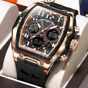 Poedagar Chronographic Watch ( Luxury)