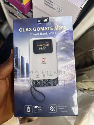 Olax Gomate M200 10500mah – 4g Lte Portable Mifi