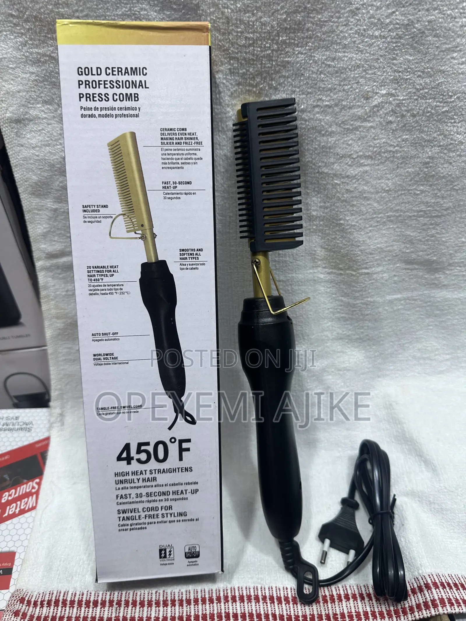 Hot Straight Comb