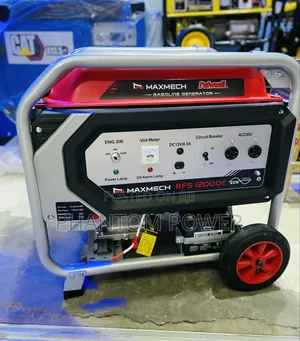 Brand New 10kva RFS12000E Maxmech Ruiwudi Petrol Generator [Copper]