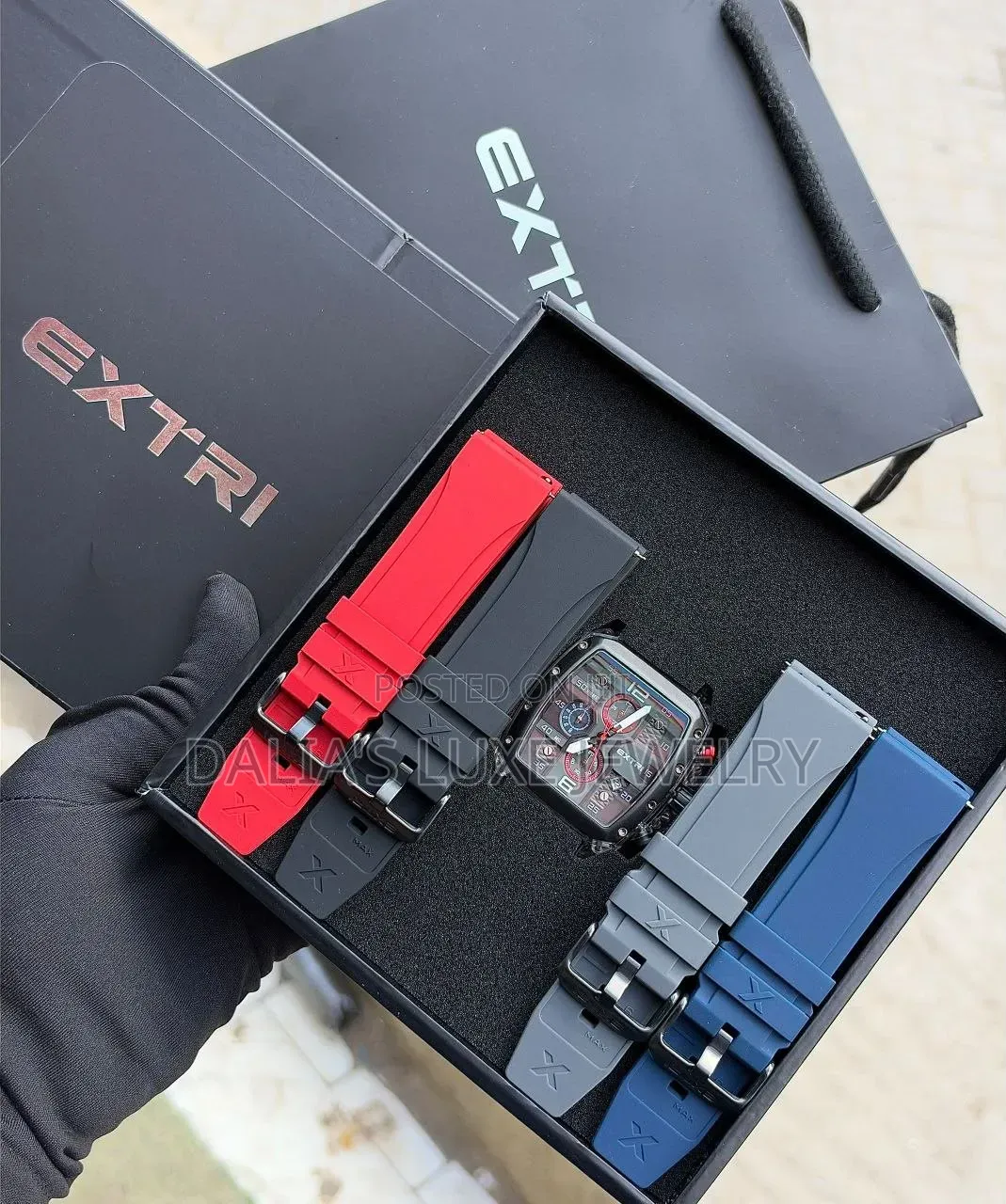 Extri High Quality Rubber Watch