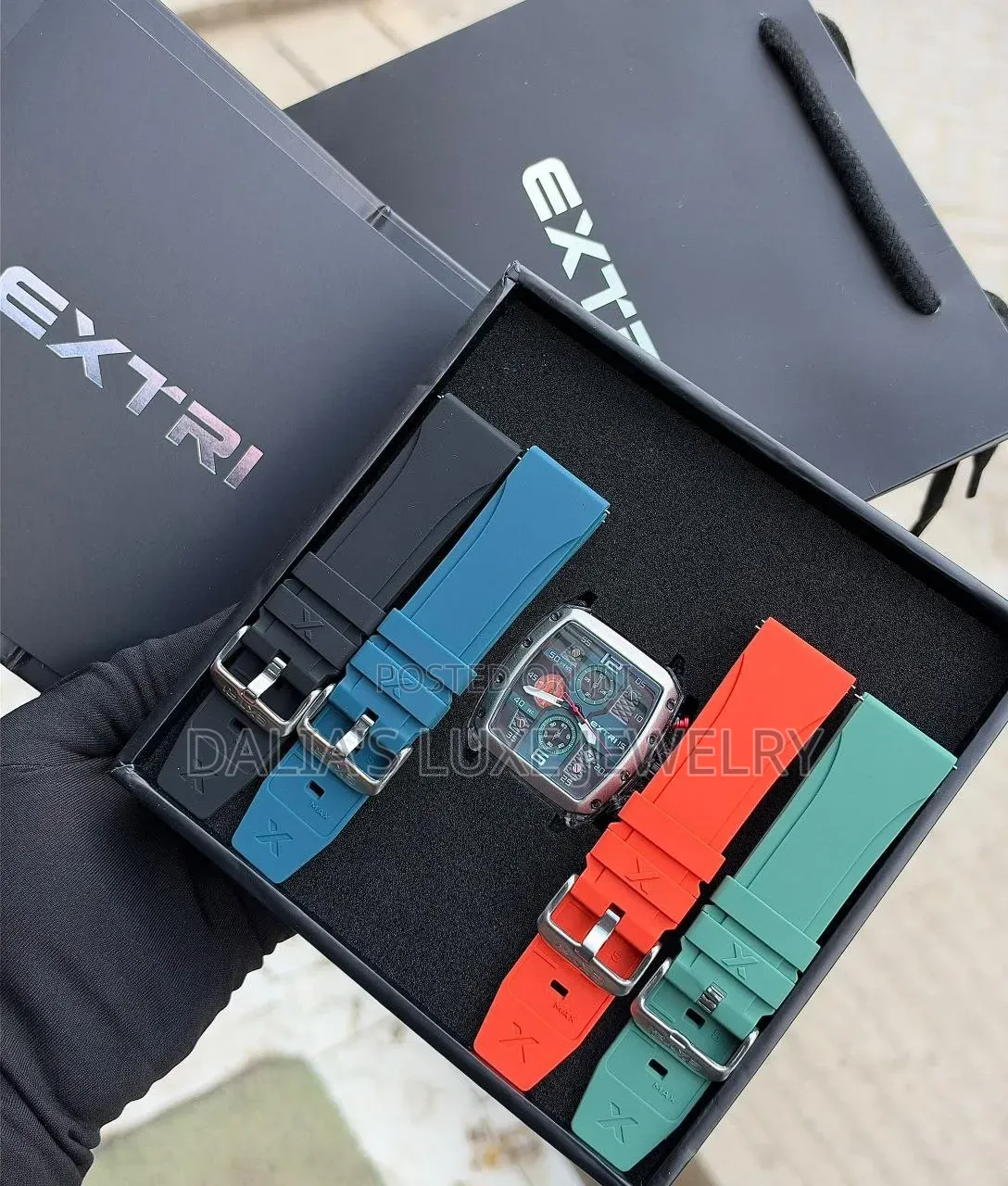 Extri High Quality Rubber Watch