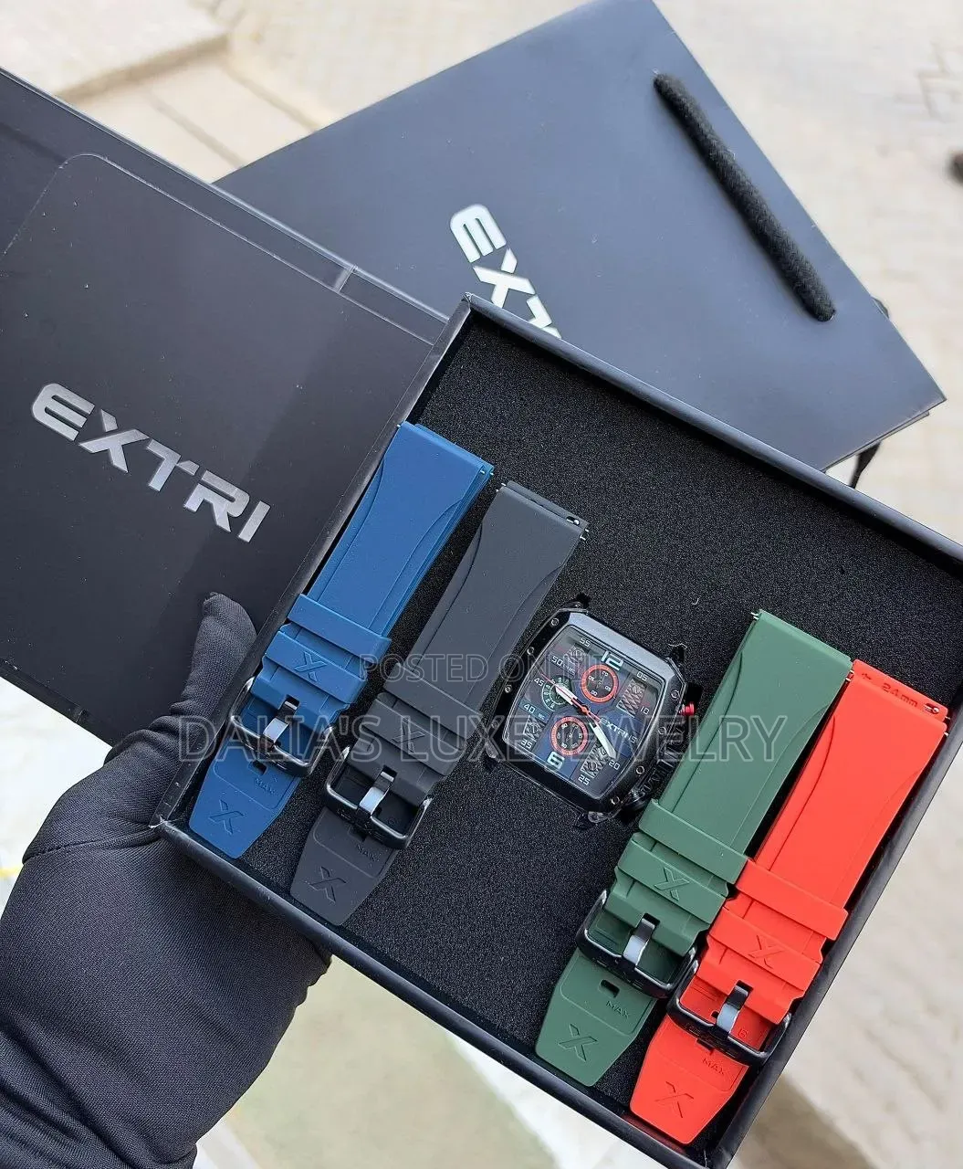 Extri High Quality Rubber Watch