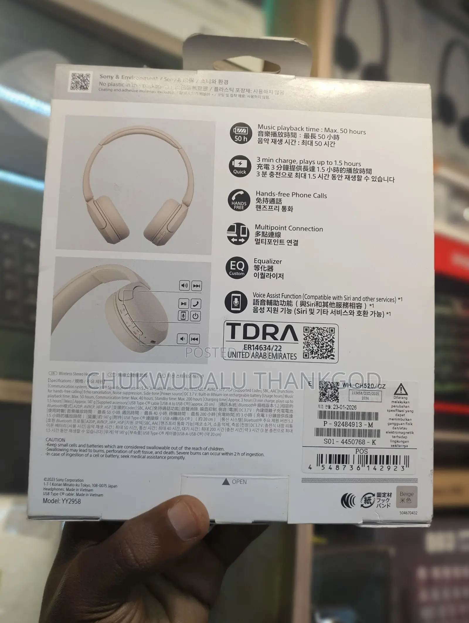 Sony WH-CH520
