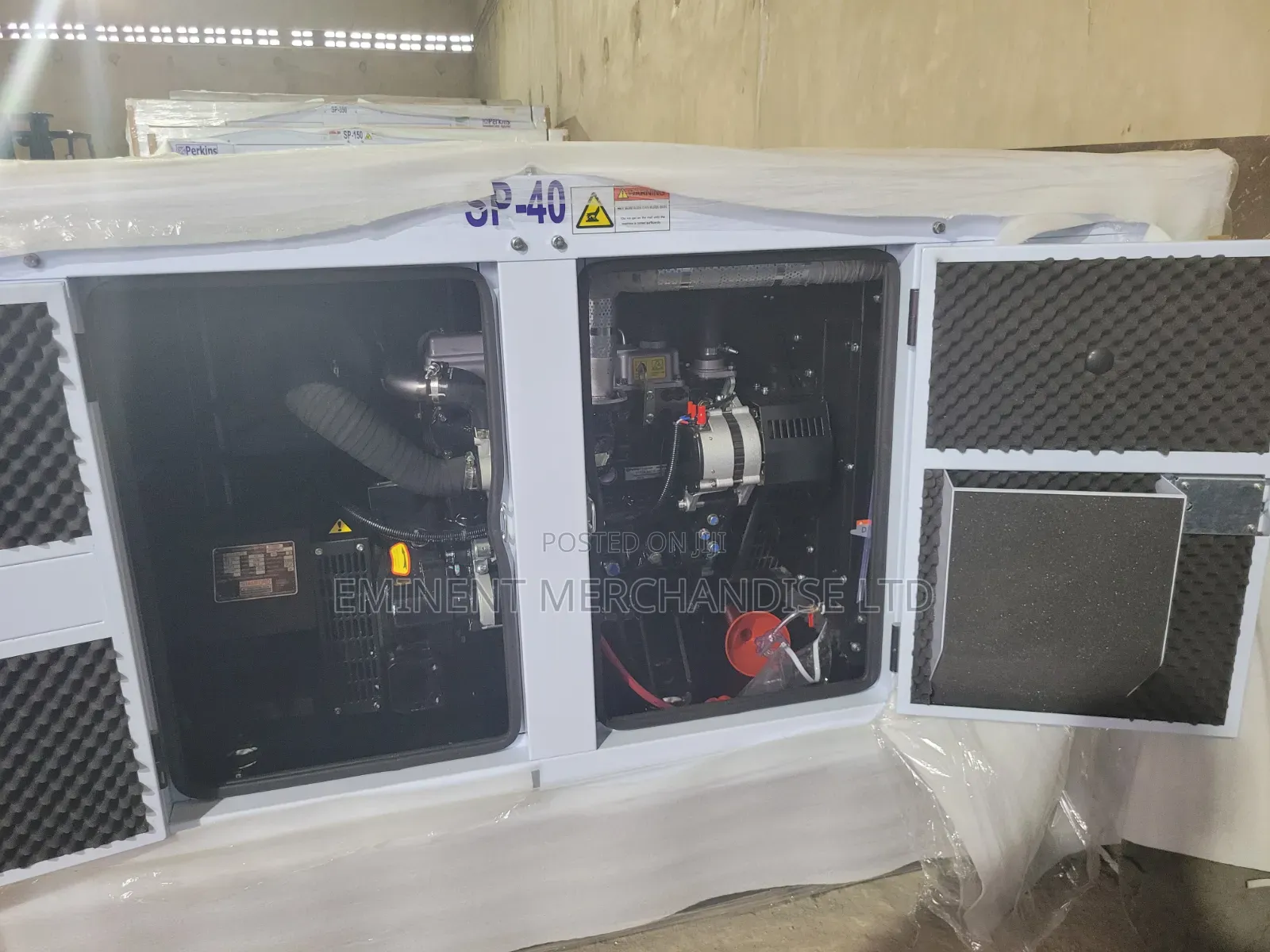 Less Noise Powerful Soundproof 40kva Generator