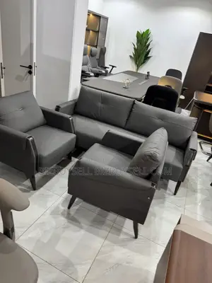Modern Executive Leather Sofa