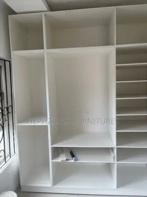 Executive HDF High Gloss Wardrobe With Shoe Rack
