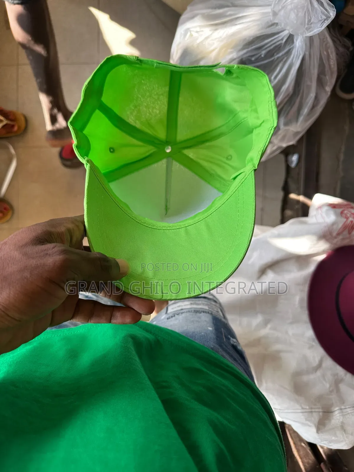 Polyester Face Cap