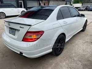 Mercedes-Benz C300 Sport Sedan AWD (3.0L 6cyl 7A) 2008 White