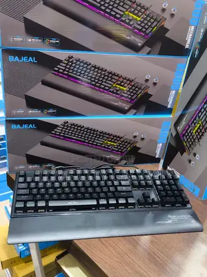 BAJEAL K600 Mechanical Gaming Keyboard RGB Backlit, Full SizeKeyboard