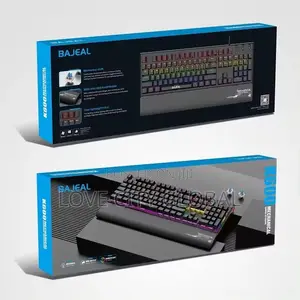 BAJEAL K600 Mechanical Gaming Keyboard RGB Backlit, Full SizeKeyboard