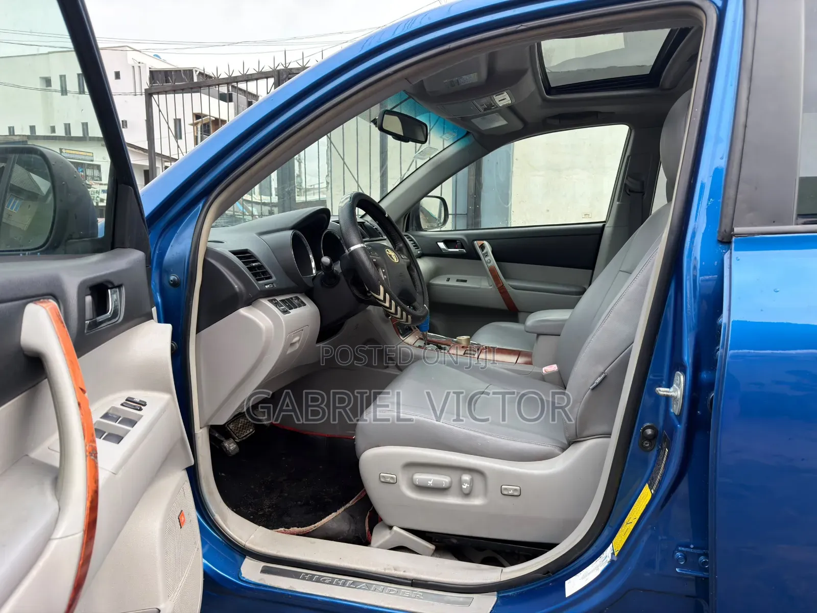 Toyota Highlander 2008 Blue