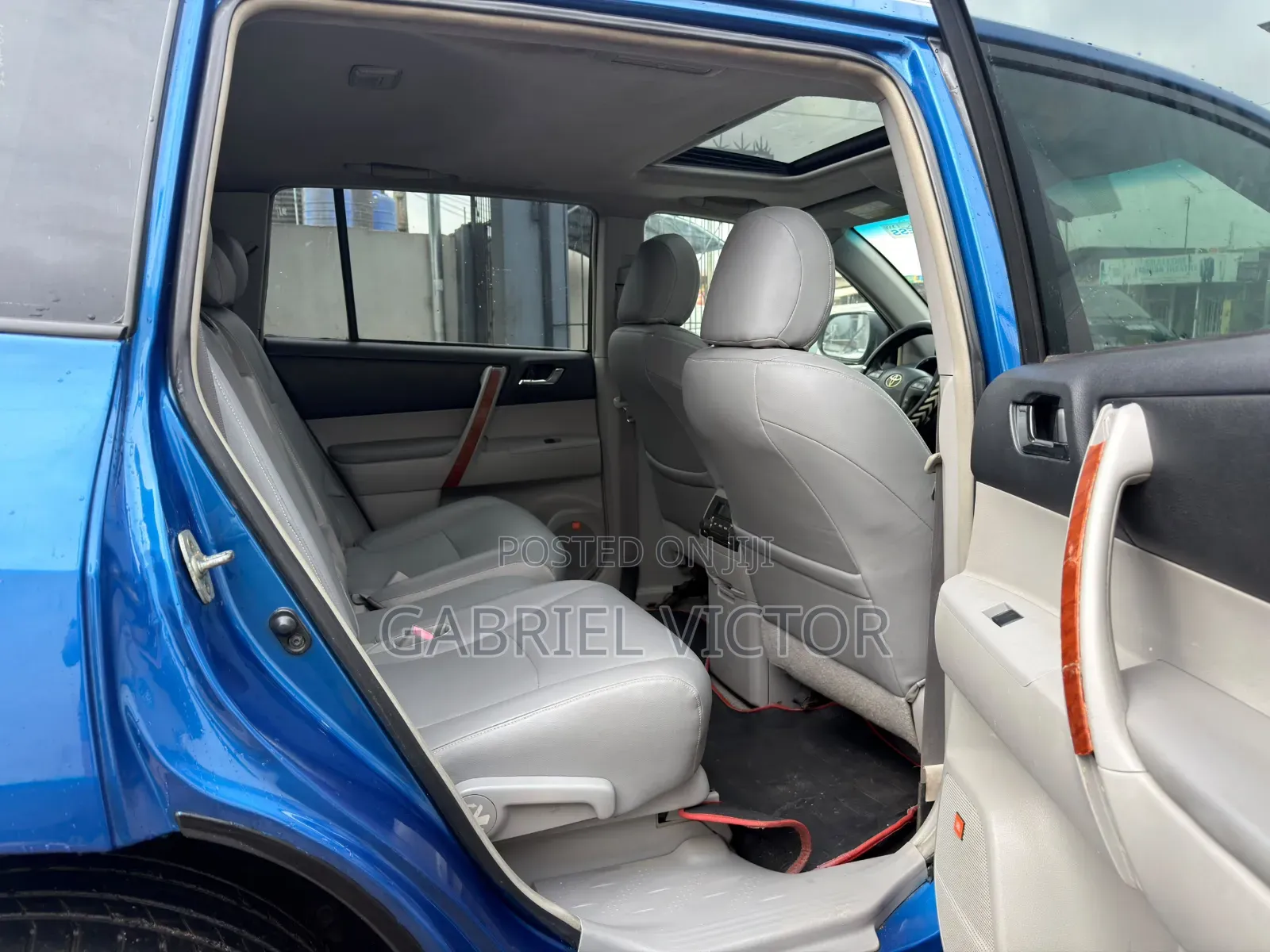 Toyota Highlander 2008 Blue