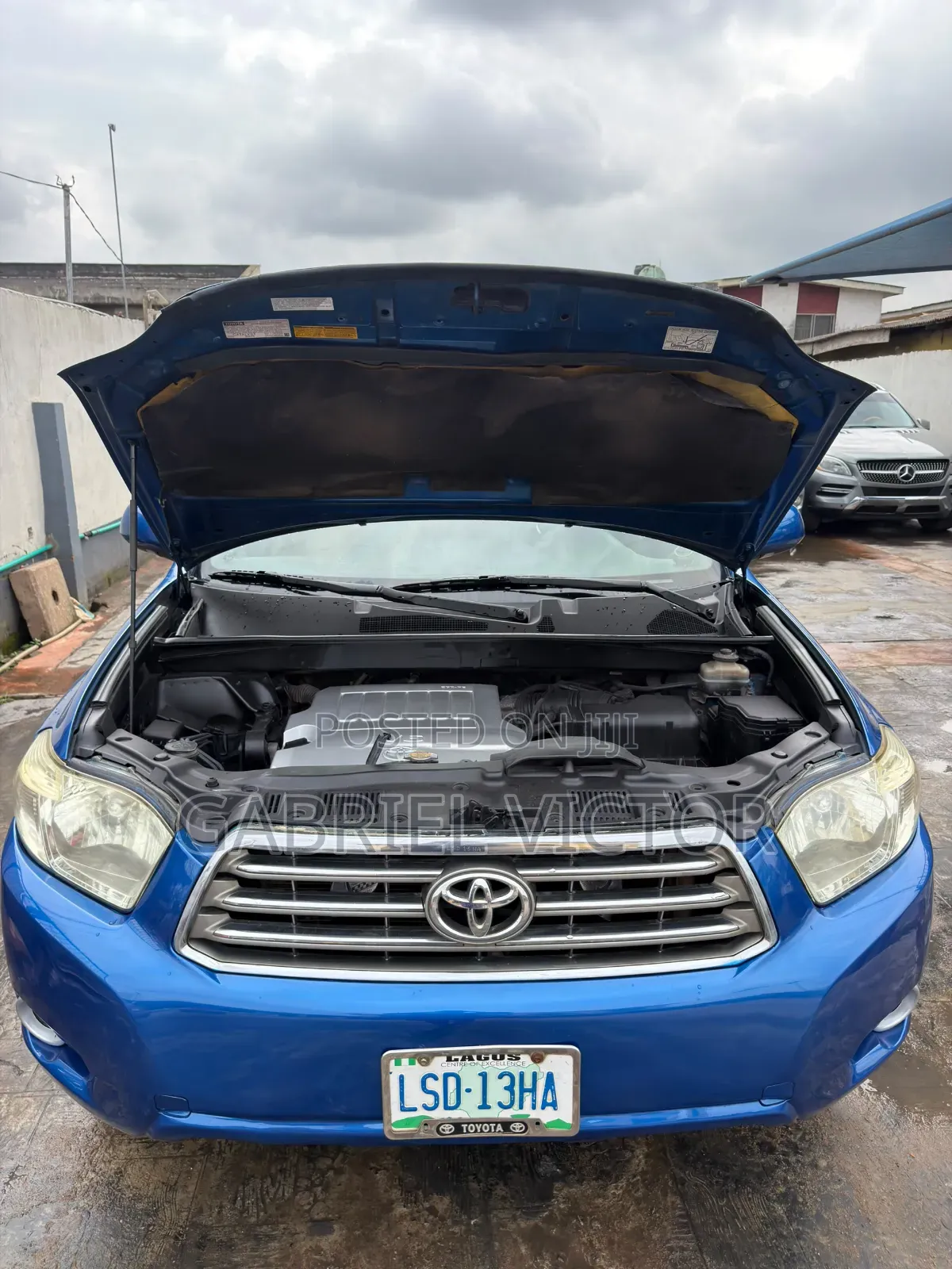 Toyota Highlander 2008 Blue