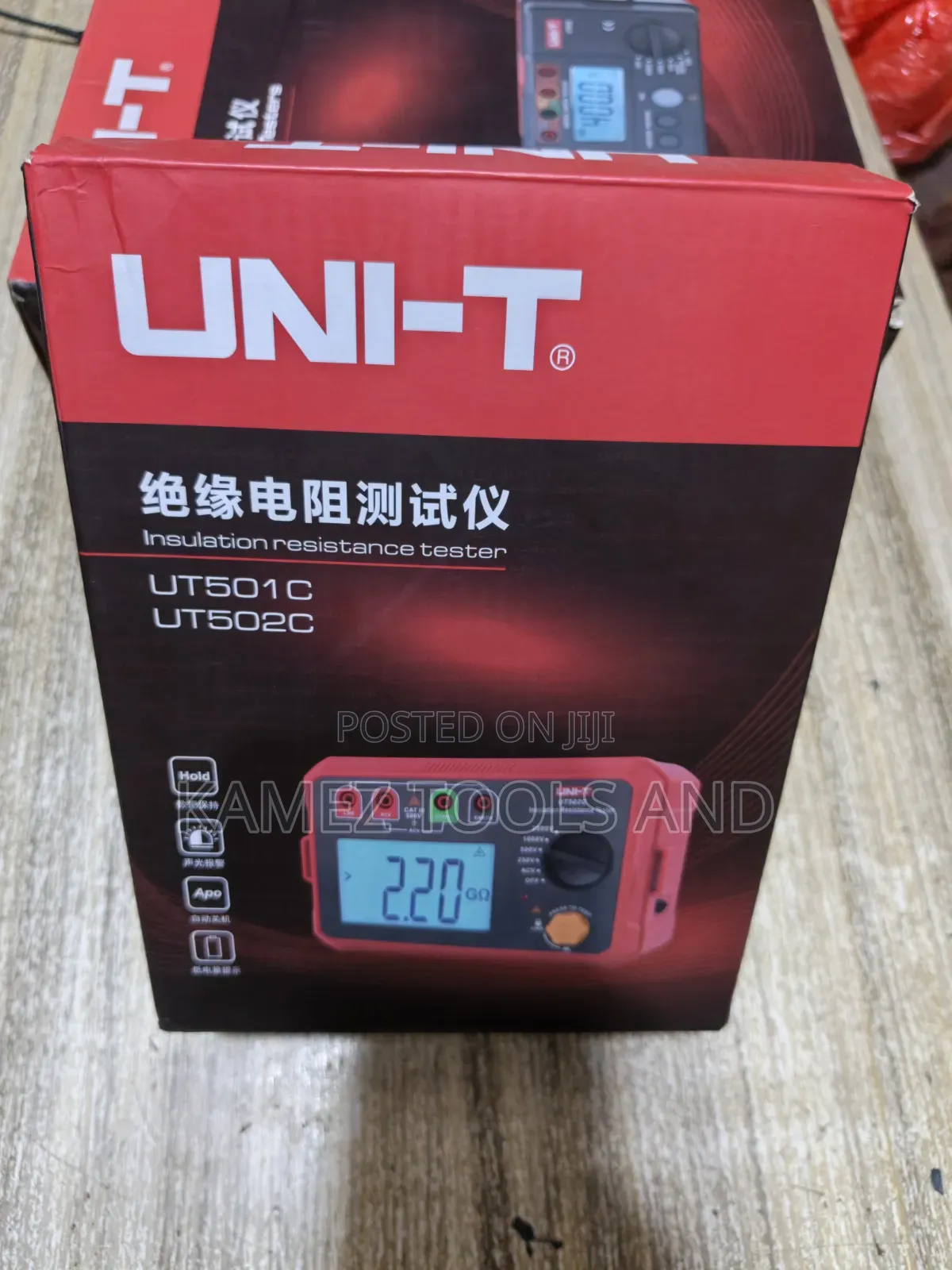 Uni-T Ut501c 1kv Insulation Resistance Tester