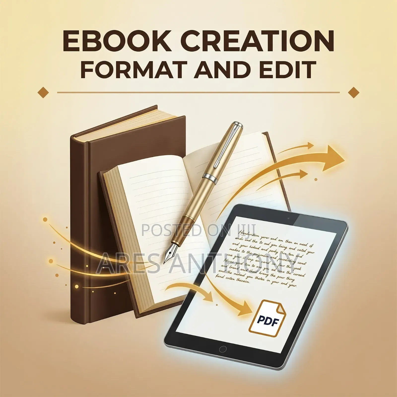 Ebook Creation, Edits and Format