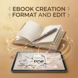 Ebook Creation, Edits and Format