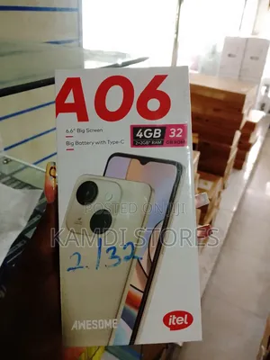 New Itel A06 32 GB Gold