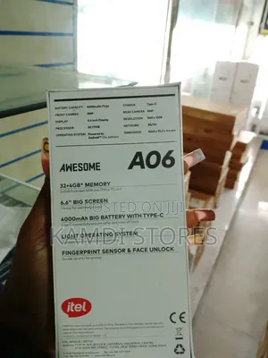 New Itel A06 32 GB Gold