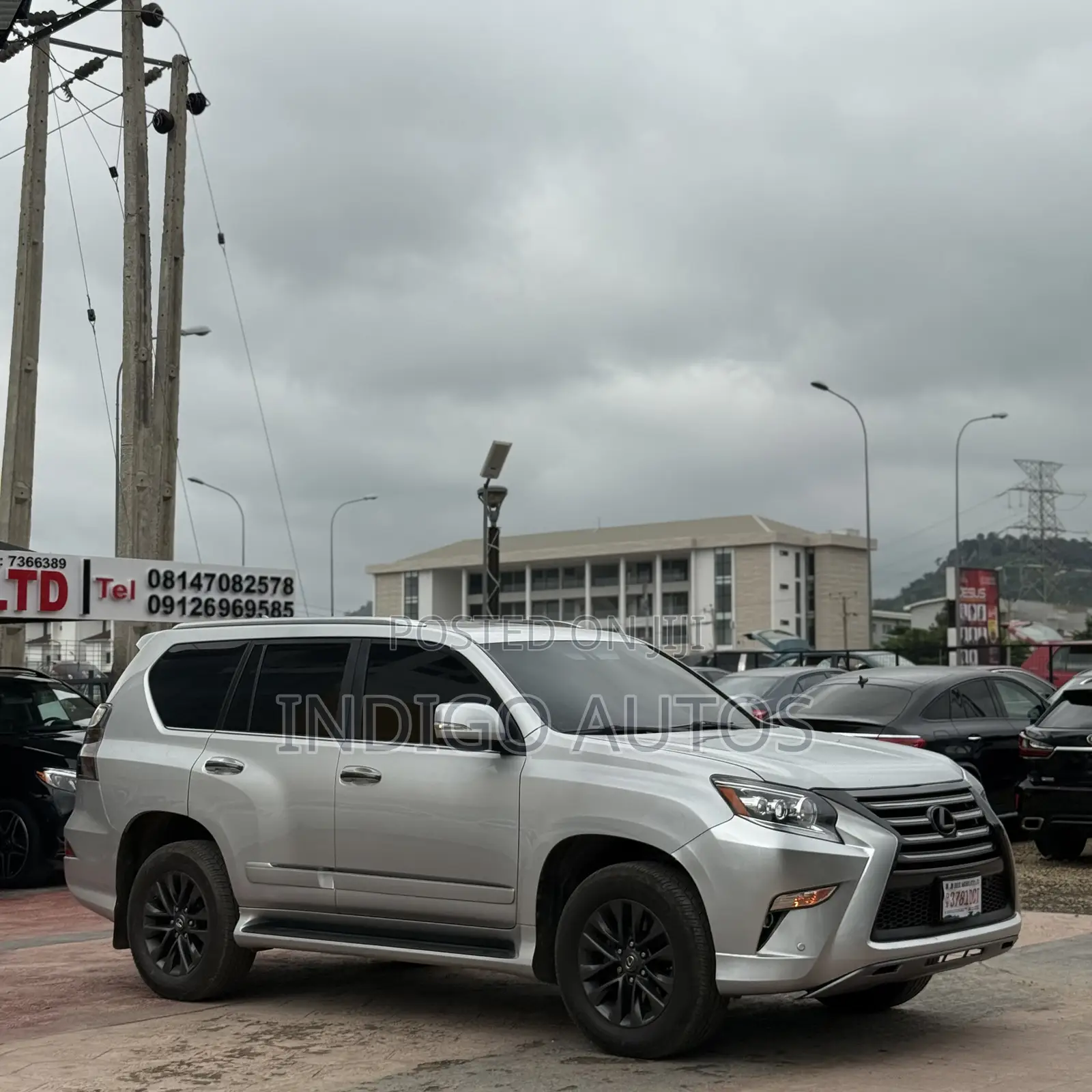 Lexus GX 2015 Silver