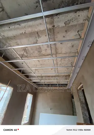 Gypsum Board Ceiling and Dry Wall Office Partition