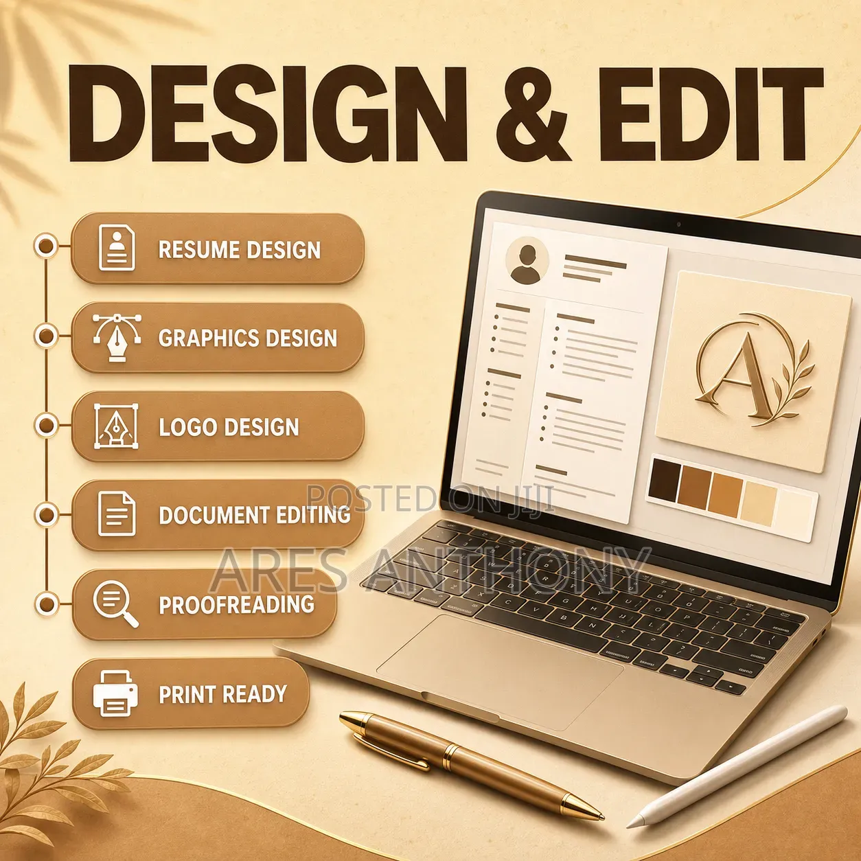 Resume Creation, Graphics Design and Edit
