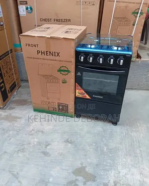 4 Burner Phenix Standing Gas
