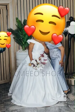 Wedding Dress and Veil
