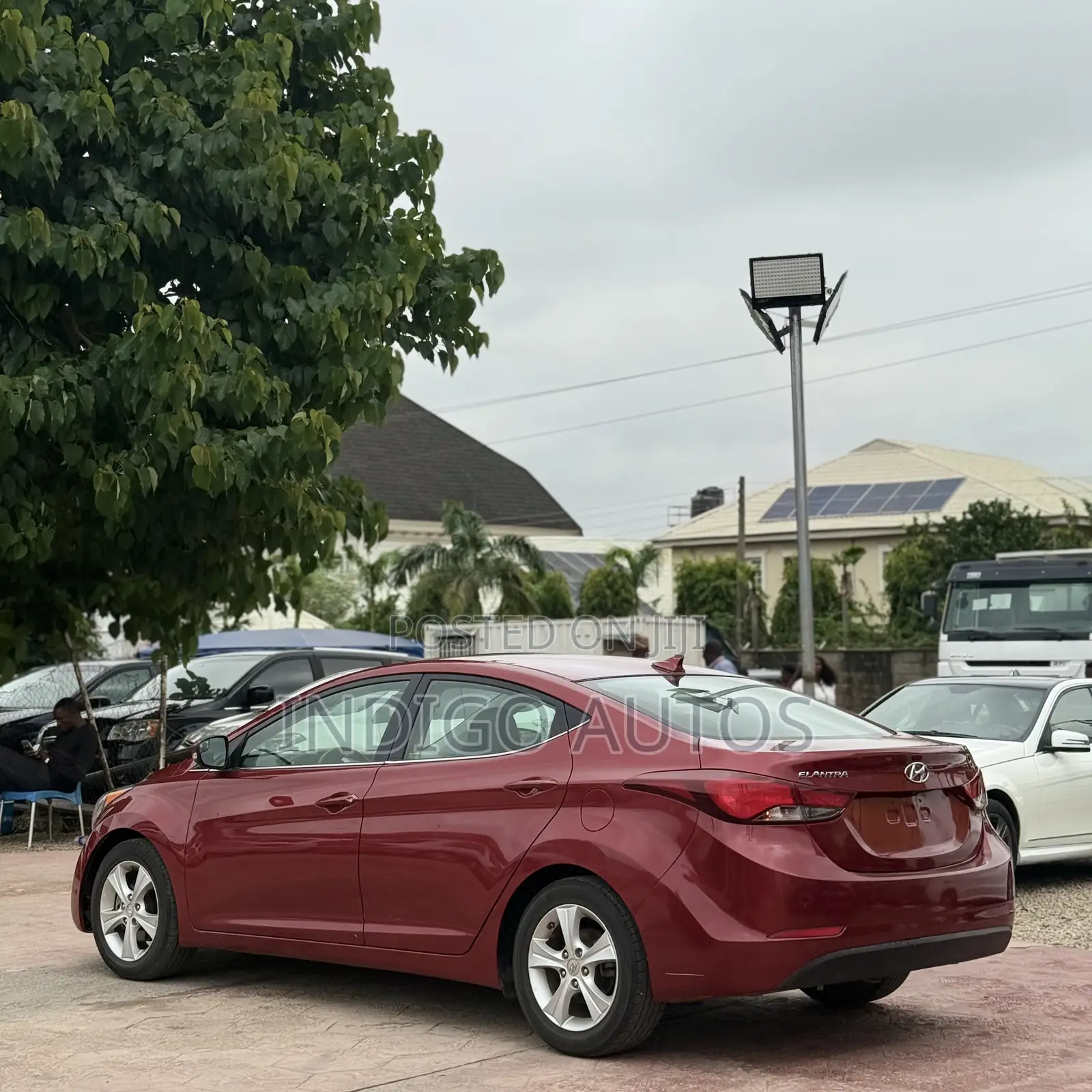 Hyundai Elantra 2015 Red