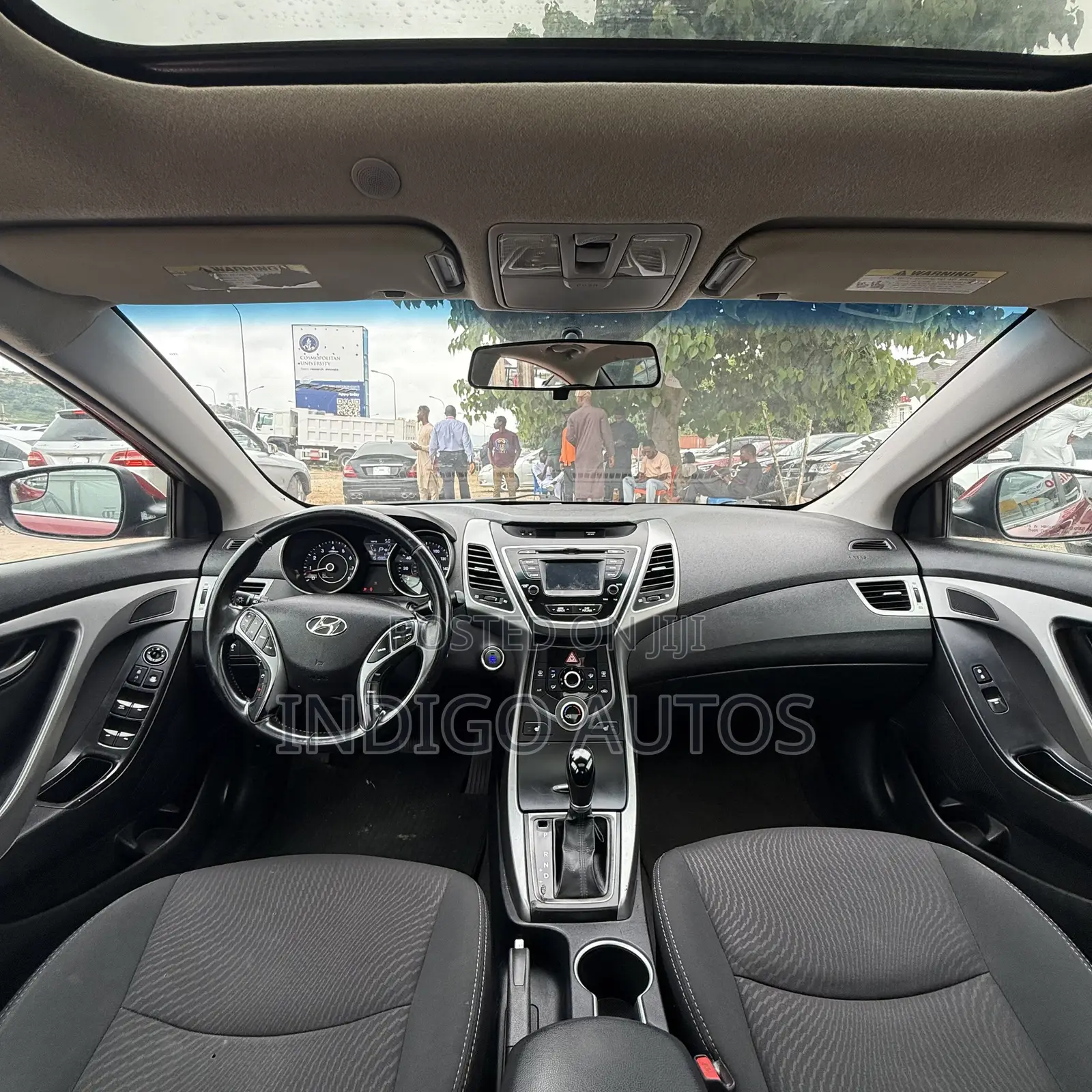 Hyundai Elantra 2015 Red