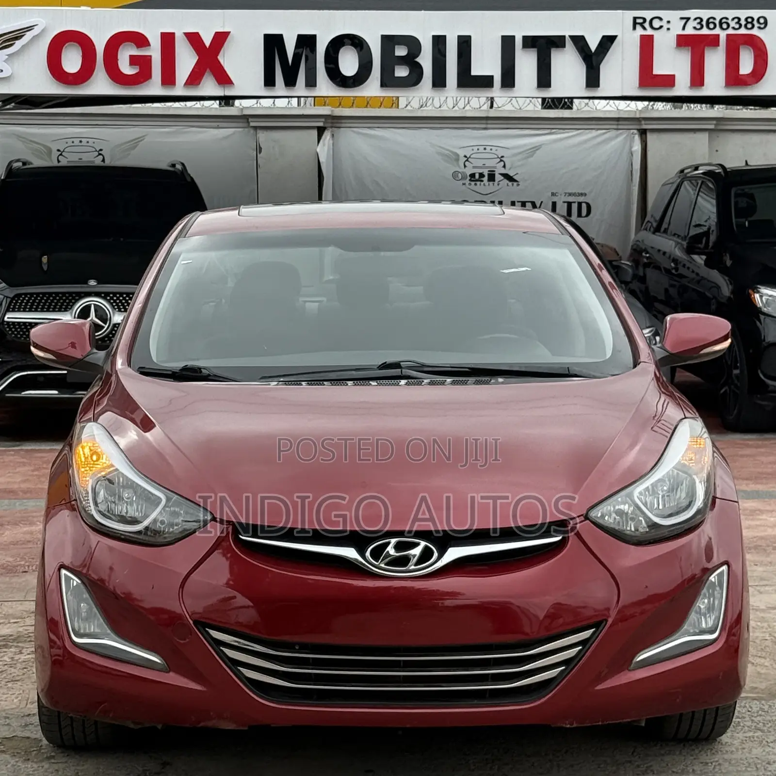 Hyundai Elantra 2015 Red