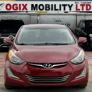 Hyundai Elantra 2015 Red