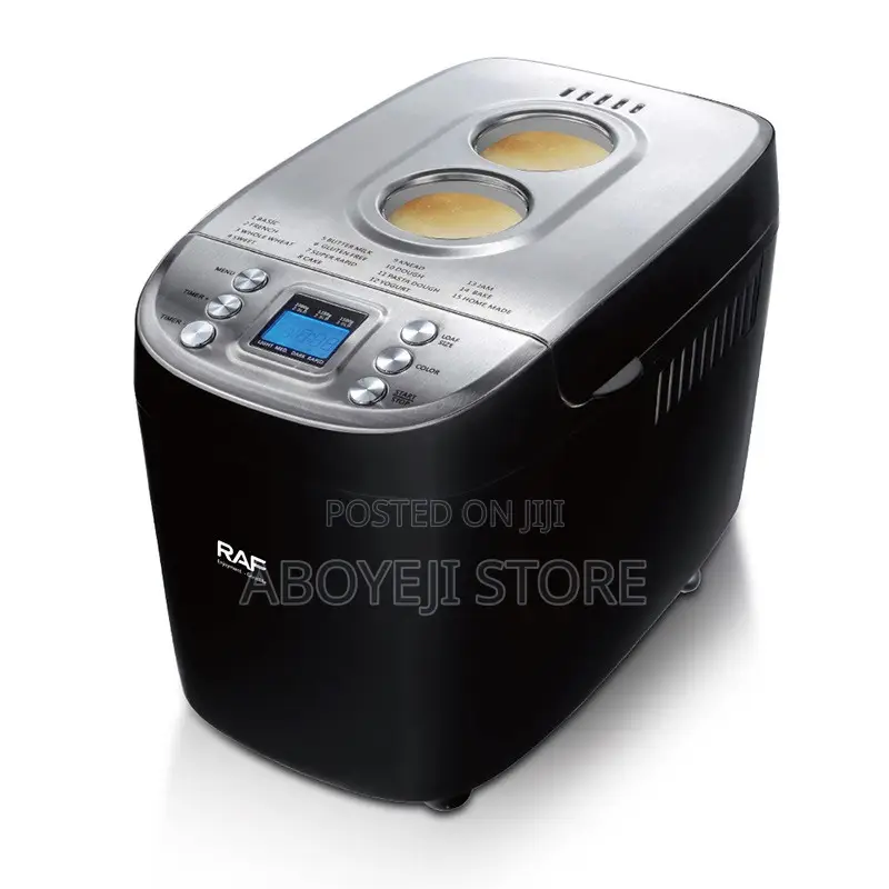 Raf 850watts Bread Maker With Three Capacity