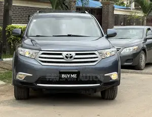 Toyota Highlander Limited 2012 Blue