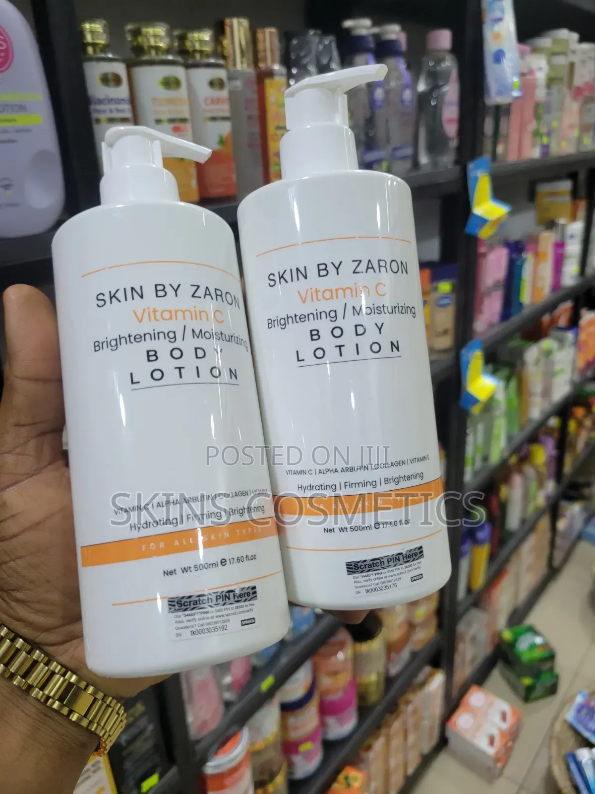 Skin by Zaron Lotion