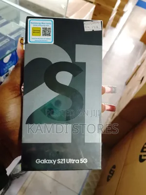 New Samsung Galaxy S21 Ultra 5G 128 GB Black