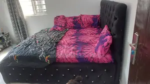 Bedframe. (Quality, and Well Paded, Slightly Used)